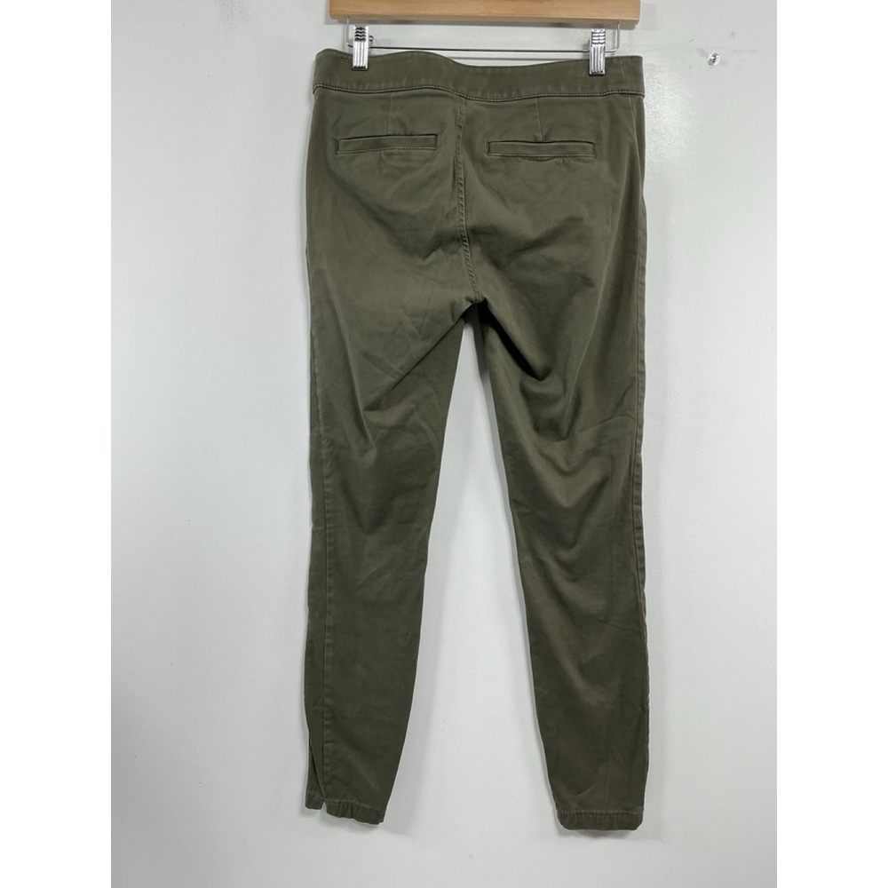 Womans Excellent Loft Marisa Pants Size 2 Army Green Skinny Ankle 0251/D-5 - Picture 2 of 7
